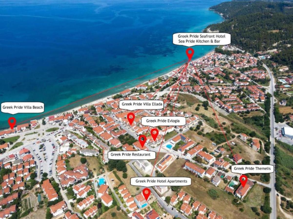 Halkidiki Greek Pride Villa Ellada Fourka Exterior photo